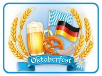 Holzschild 30X40 Cm Oktoberfest Bier Brezel Wurst Deko Geschenk Holz Schild