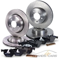 ATEC BREMSSCHEIBEN+BREMSBELÄGE BREMSKLÖTZE VO+HI FÜR BMW 5ER E60 E61 6ER E63 E64