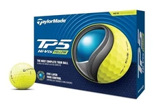 NEW TaylorMade 2024 TP5 Golf Balls - Yellow/Dozen(12) - NEW