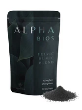Alpha Bios Humic Fulvic Acid Theon Global Improve Sleep and Energy 30 Day Supply