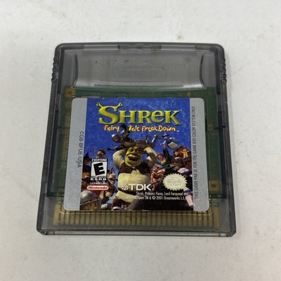 Shrek: Fairy Tale FreakDown (Nintendo Game Boy Color, 2001) GBC GAME CARTRIDGE 