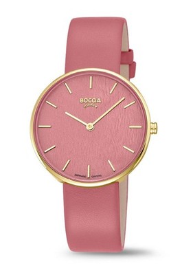 Boccia Damen Titan Uhr altrosa 3387-03