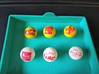Lot Of 6 Large Vintage Coca Cola Marbles