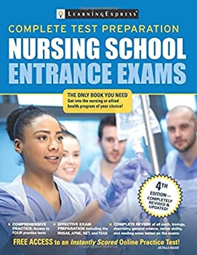 Nursing School Entrance Exams Paperback Learning Express Editors