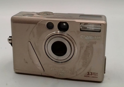 Vintage CANON POWERSHOT S20 DIGITAL CAMERA - 3.3MP untested | eBay