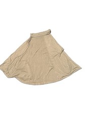 Gap Boho Fold Over Thick Waist Banded Stretchy Casual Maxi Skirt Dark Olive XL