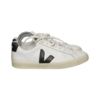 Veja, Sneaker, Größe: 40, Leder, Weiß/Schwarz, Damen #qTh