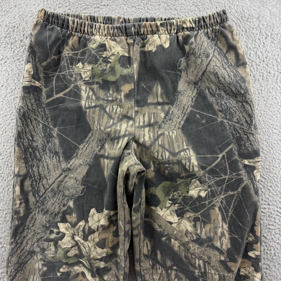 Scent Blocker Camo Pants Mens XL Elastic Fleece Lined Hunting Mossy Oak Break Up - Image 3 of 4
