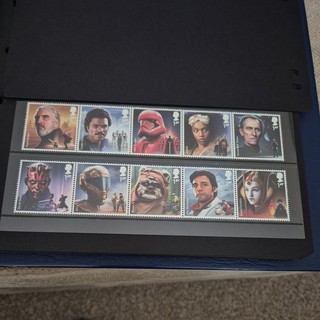 2019 STAR WARS STAMPS COMPLETE SET UMM/MNH FREE POSTAGE 10 x 1st CLASS