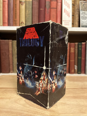 Star Wars Trilogy (VHS 1988) CBS FOX Box Set 3 Movies Collector s Edition