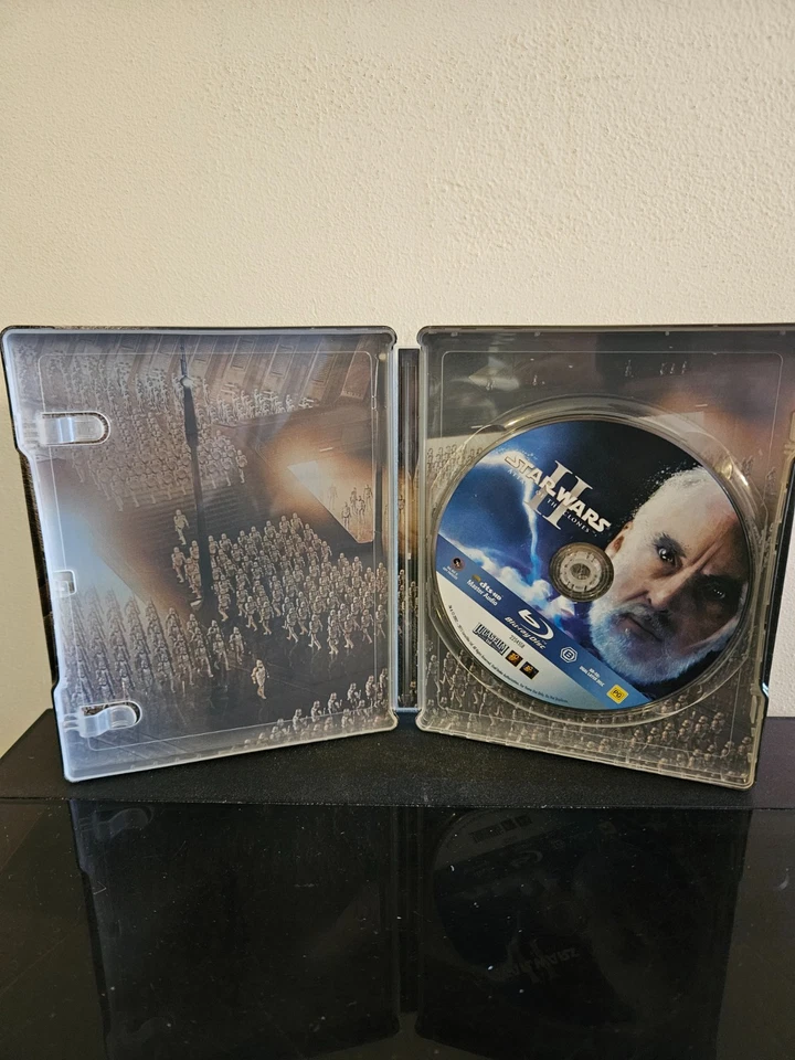 STAR WARS EPISODE II: ATTACK OF THE CLONES 2015 BLU-RAY SCI-FI STEELBOOK EDTN - image 2 of 4