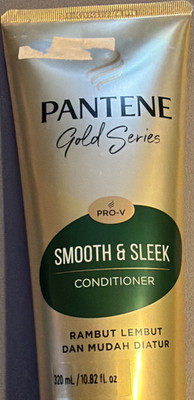 Pantene Gold Series Pro-V Smooth & Sleek Conditioner 320 mL/10.82 fl oz