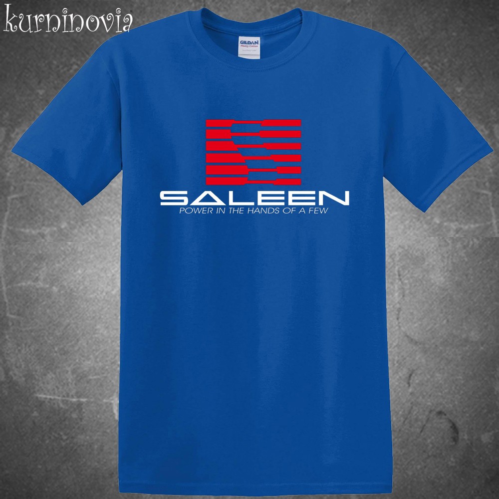 T-shirt Saleen Performance Racing Uomo Blu