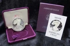 1986-S American Silver Eagle * Proof * With Box and COA * Great Gift!