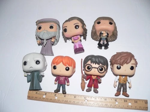 Funko Pop! Harry Potter Vinyl Figure Lot (7 Figures, No Boxes)