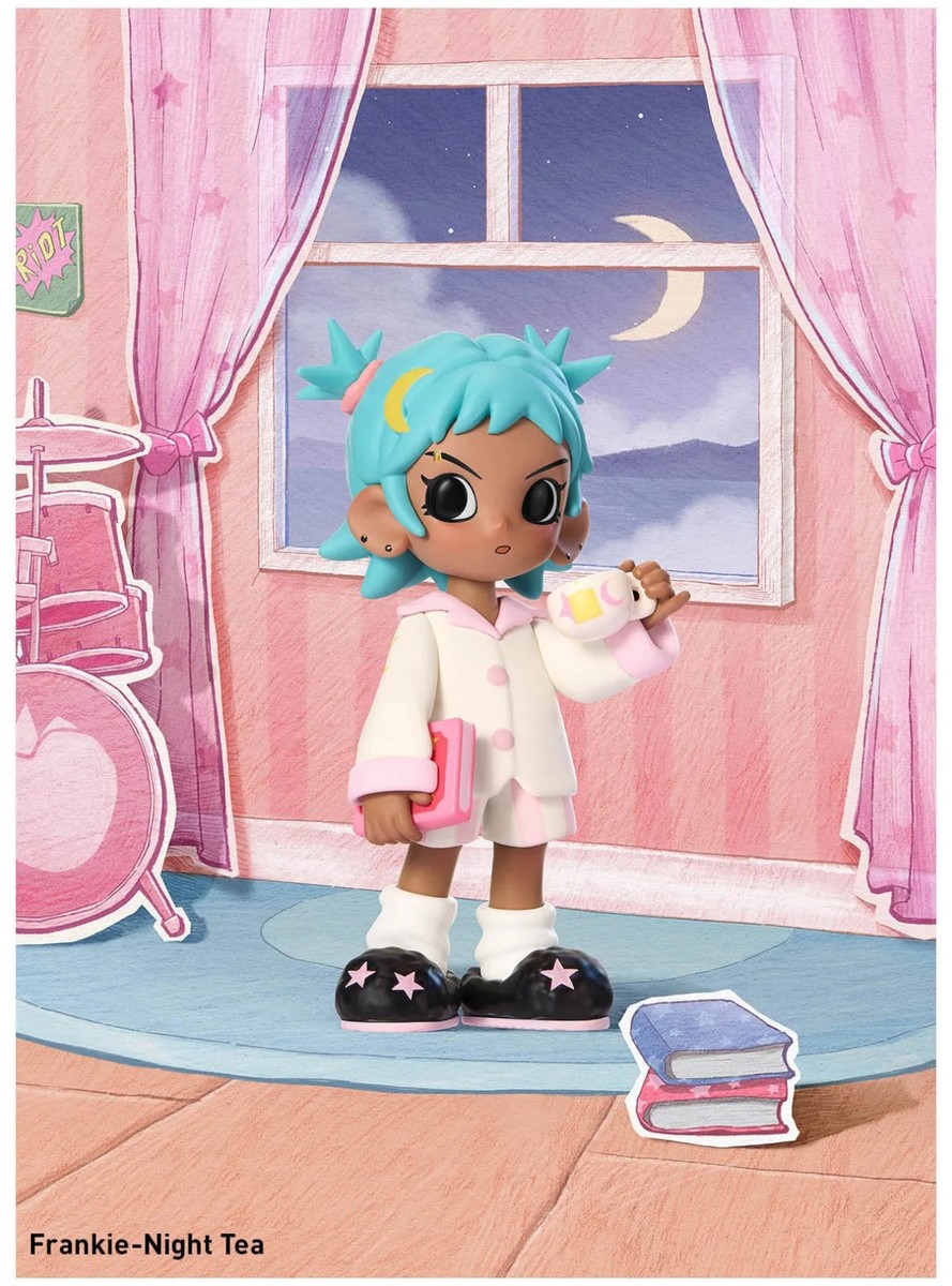 POP MART x Lil Peach Riot Sleepover Series Frankie-Night Tea