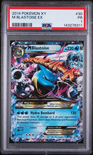 M Blastoise-EX graded PSA 1 for sale on eBay
