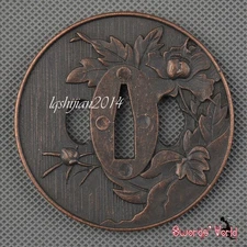 High Quality Zinc Alloy Tsuba Hand Guard For Japanese Katana Samurai Sword