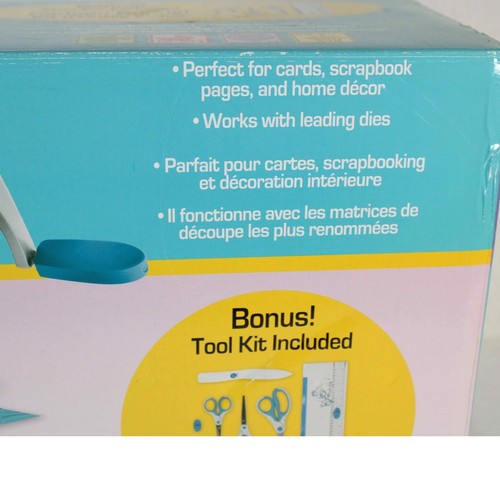 Cuttlebug Die Cutter & Embosser Bonus Tool Kit Included Scrapbooking Crafts NEW - Picture 3 of 13