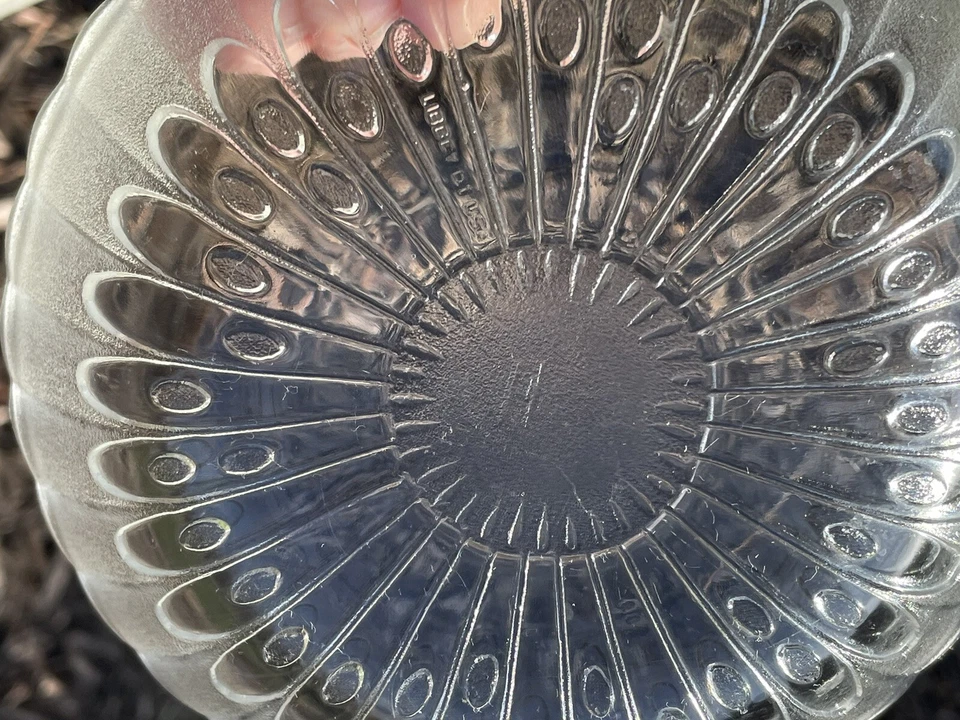 Libbey Glass Boquet Clear Dinnerware Set of 8 Plates Bowls - Image 4 of 4