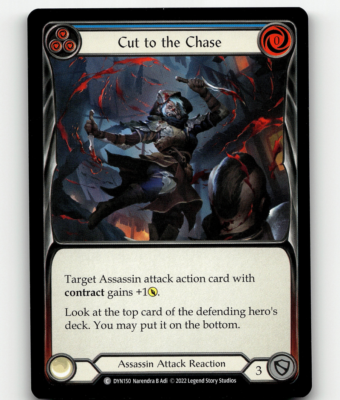 flesh and blood chase cards Cut to the Chase (Red) - Dynasty