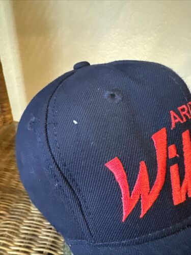 Cappello snapback vintage anni 90 Arizona Wildcats scritta NCAA University raro gemelli - Foto 5 di 12