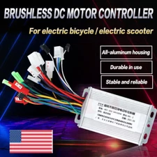 36V/48V 350/500W Brushless Motor Speed Controller for Electric Scooter EBike