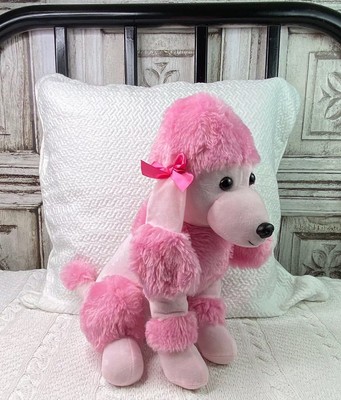 pink poodle plush