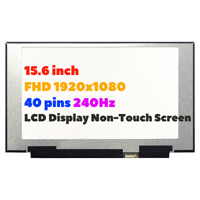 15.6 Screen for ASUS TUF DASH FX516PRZ LED LCD Display Panel 40pin FHD Non-Touch