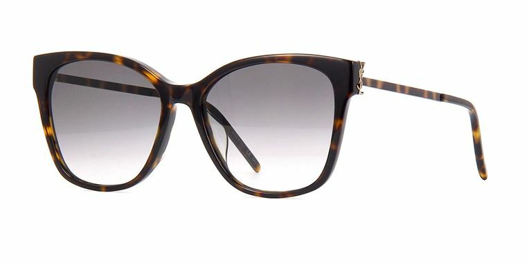 SAINT LAURENT サンローラン SL M48S_C/K-004 サングラス Saint Laurent SL M48S/K 004 Havana Gold/Gray Gradient