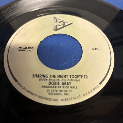DOBIE GRAY - YOU CAN DO IT / SHARING THE NIGHT TOGETHER - 7" VINYL 45 ...
