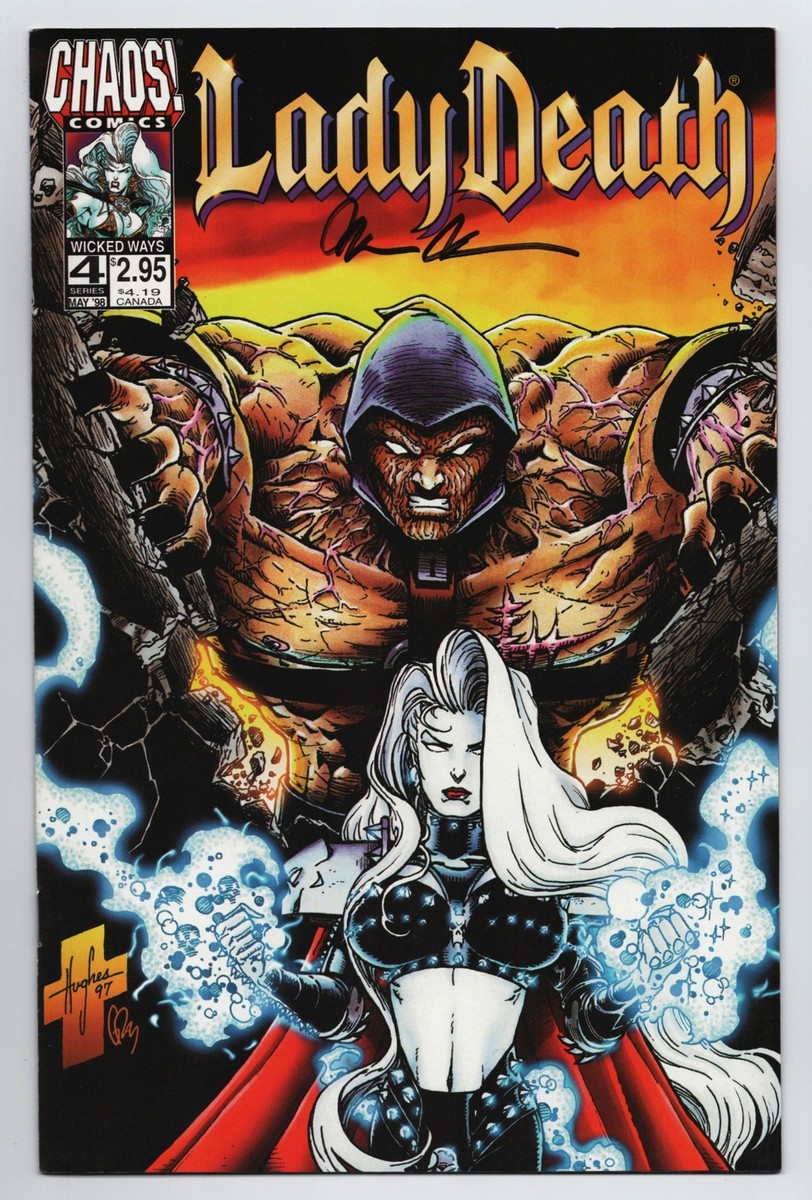 Lady Death #4 Wicked Ways | Signed by Brian Pulido (Chaos