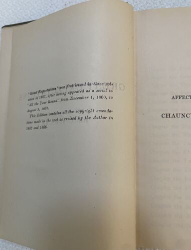 Great Expectations By Charles Dickens, HC, New National Edition - Foto 3 di 10