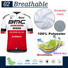 Herren Fahrradtrikot, kurzärmliges Set mit 3D-Gel-gepolsterten Shorts