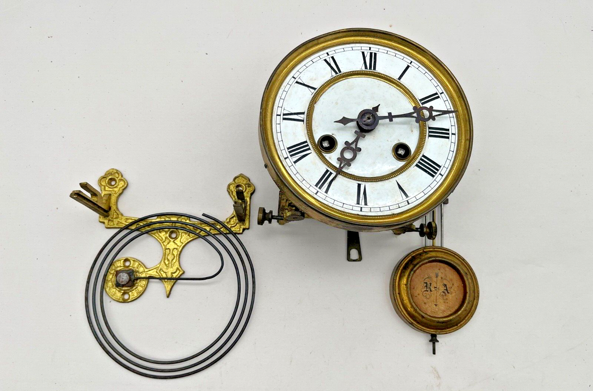 Wall Clock Clock Movement Holder 2pcs Fashion Metal Clock Movement
