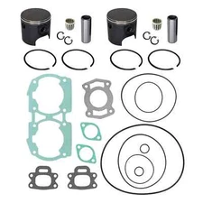 Sea-Doo 580 587 Namura Top End Rebuild Kit Pistons Gasket 76mm SP SPI GTS GTX GT