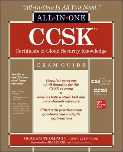 Thumbnail - Ccsk Certificate Of Cloud Security Knowledge All-in-one Exam Guide