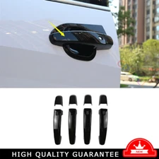 Fit For Chevrolet Malibu 16-18 Bright Black Car Exterior Door Handle Cover Trim