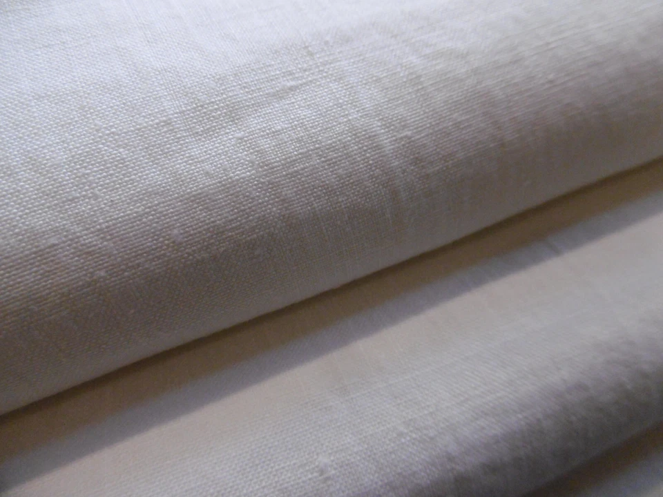 Coupon de fine toile pur lin 290 x 246 cm (3) - Photo 2/4