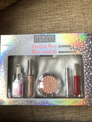 Physicians Formula Essential Minis Limited Edition Gift Set w/ Silver Makeup Bag