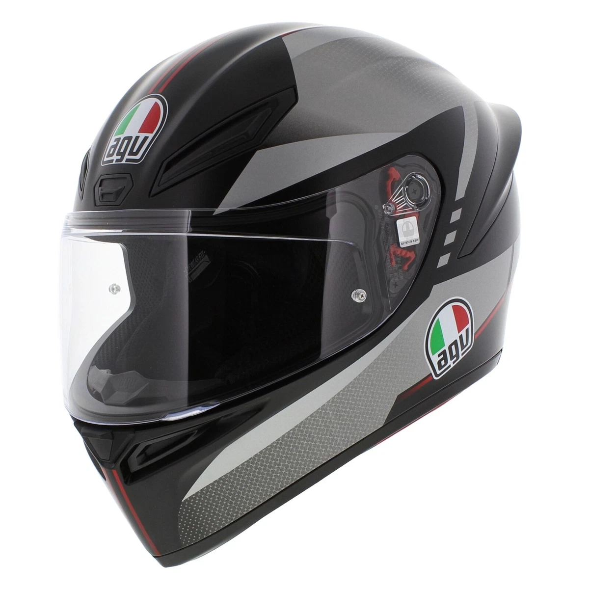 agv k5 hurricane K5-S 2.0 Black Silver Full Face Motorcycle Helmet Size L Automotive Agv K5s Hurricane Motorcycle Agv