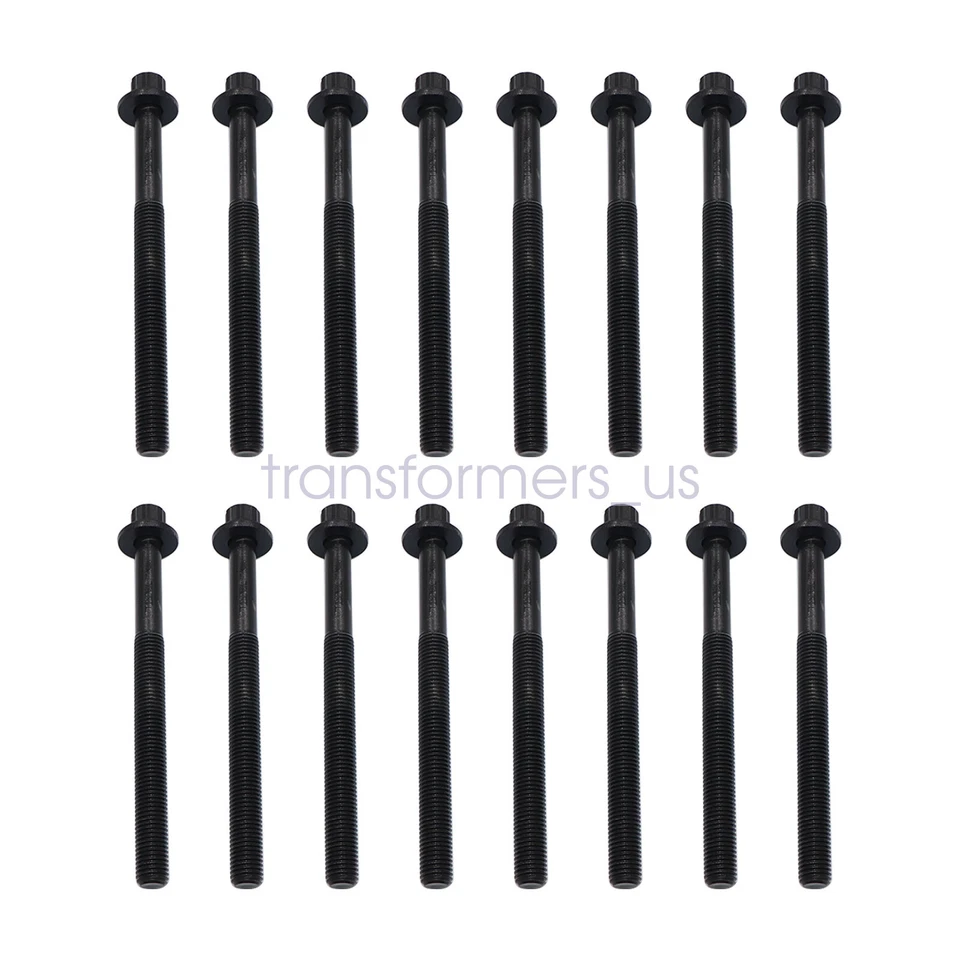 Kit de pernos de cabeza ES72366 16 PIEZAS para 06-16 Hyundai Kia Amanti Azera 3,3 L-3,8 L V6 DOHC Foto 2 de 4