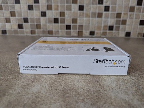 STARTECH.COM VGA2HDU VGA TO HDMI ADAPTER WITH USB AUDIO ZZ1-3(99) - Picture 7 of 11