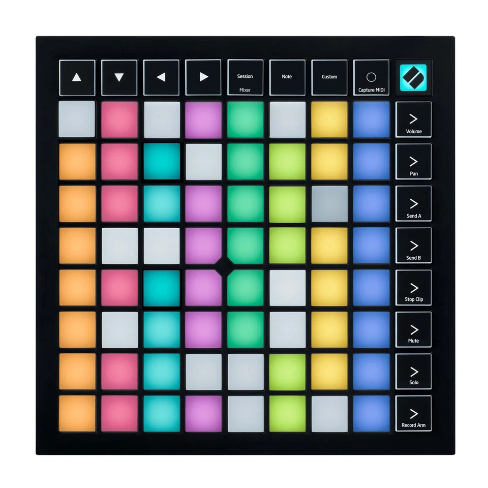 Novation Launchpad X Ableton Live MIDI USB Music Production RGB Pad Controller