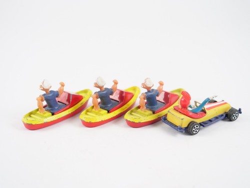 Corgi Lot Of 3 Popeye In Boat And Woody Woodpecker In Car - Picture 5 of 9