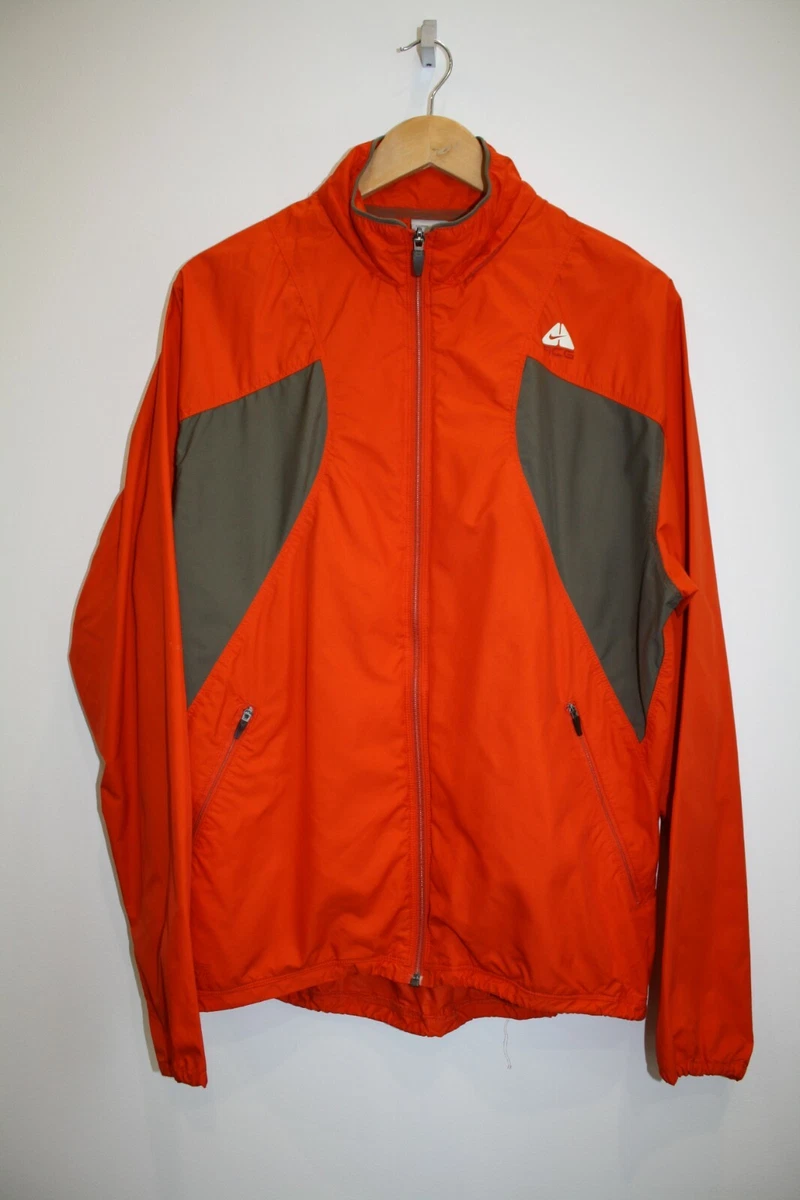 Nike ACG Orange Light Jacket Zip eBay