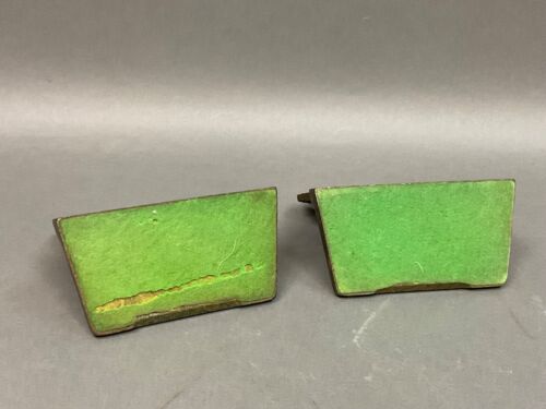 Pair of Lamp of Knowledge Bookends Cast Iron Judd 1926 ARTS & CRAFTS MISSION - Picture 6 of 9