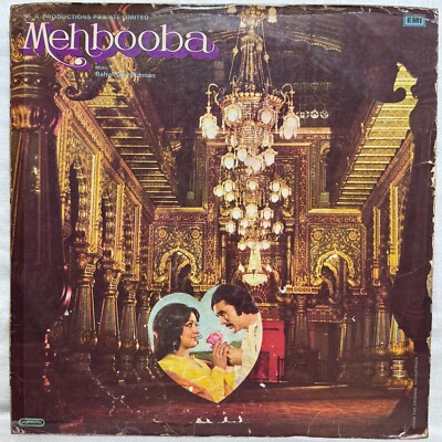 Mehbooba LP Vinyl Record Music R D Burman Rare 1976