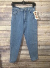 VTG 80s BILL BLASS Sz 8 Mom Jeans High Waist Stone Wash 26 Waist NWT Deadstock