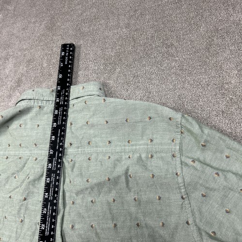 Camisa Katin Para Hombres XL Abotonada Manga Corta Ligera Algodón Bolsillo Playa Casua - Imagen 6 de 8